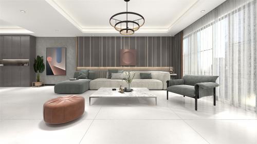 高陽(yáng)陶瓷｜新一線陶瓷品牌，750X1500蠟質(zhì)素巖磚，細(xì)膩顯...